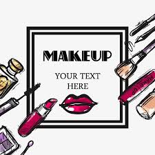 Cartoon Beauty Makeup Posters Vector Material Makeup Clipart Make Up Makeups Png And Vector With Transparent Background For Free Download Makeup Poster Beauty Makeup Makeup