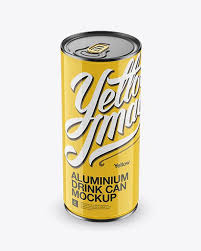 1l Glossy Aluminium Can Mockup High Angle In Can Mockups On Yellow Images Object Mockups Mockup Free Psd Mockup Free Download Mockup Psd
