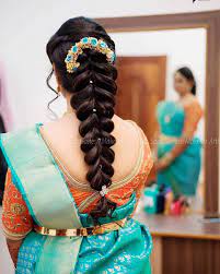 Shopzters Indian Bridal Hairstyles Engagement Hairstyles Reception Hairstyles
