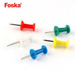 Colorful Plastic Drawing Push Pins - 50 Piece Assorted Colors Map Pins