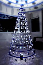 Decorated Classic 7 5 Tree Modern Christmas Trees Modern Christmas Tree Modern Christmas Unique Christmas Trees