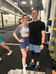 My fiance and I completed our first Murph today! It consists of 1 mile run  100 pull ups 200 push ups 300 squats 1 mile run We did 20 rounds of 5