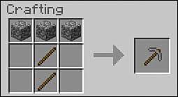 For the wooden sticks, you can craft them on the crafting table with the help of planks. Improving Your Tools The Ultimate Player S Guide To Minecraft Gathering Resources Informit