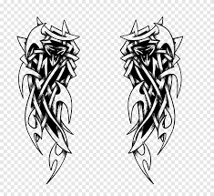 Tato 3d tengkorak hd wallpaper serta sketsa. Line Art Legendary Creature Cartoon Sketch Tattoo Ink Legendary Creature Logo Png Pngegg