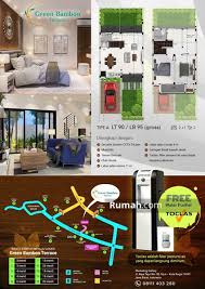 Green bamboo terrace dikembangkan oleh pt. Green Bamboo Terrace Jl Unitex Tajur Bogor Bogor Kota Bogor Jawa Barat 2 Kamar Tidur 95 M Rumah Dijual Oleh Mafid Rp 1 25 M 16047105