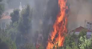 Σύμφωνα με πληροφορίες η πυρκαγιά έχει εκδηλωθεί σε δασική έκταση. F Vrnywocakyxm