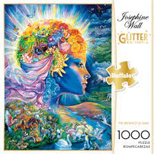 Then i just added command strips to the back of the frames and stuck them on the wall. Buffalo Games Josephine Wall Presence Of Gaia 1000 Piece Jigsaw Puzzle Walmart Com Walmart Com