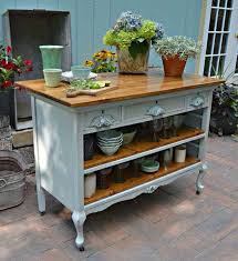 Old Dresser Converted To Kitchen Island Repurposed Furniture Diy Kitchen Island Furniture