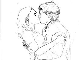 Cute couple drawings love drawings art drawings mixed couples cute couples evvi art photo manga shawn mendes imagines couple cartoon. Two People Kissing Drawing Cartoon