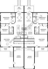 You'll love how they fit on small lots to keep land costs down. Duplex Plan 2012638 A Bi Level Style Side By Side Duplex Attached Garage 2 Bedrooms Open Floor Plan Ful Duplex Plans Duplex House Plans Duplex Floor Plans