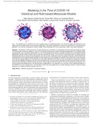 Is the displayed segment a part of dna or rna molecule?. Pdf Modeling In The Time Of Covid 19 Statistical And Rule Based Mesoscale Models