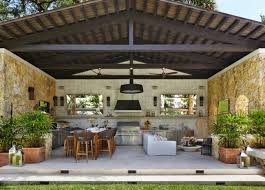 Outdoor Kuechen Modern Uberdachte Terrasse Design Fur Aussenkuche Terassenideen Outdoor Kuche