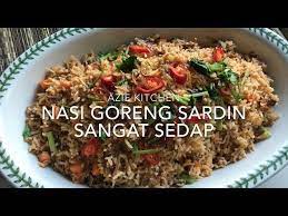 Sebelum masuk bab nasi goreng ikan sardin yang sedap kebabom ni, saya ingin melahirkan kesyukuran tidak terhingga kerana penantian saya selama dua tahun untuk iklan adsense muncul di blog, akhirnya menjadi kenyataan. Nasi Goreng Ikan Sardin Yang Sangat Sedap Youtube