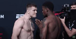 Marvin vettori (es) lottatore di arti marziali miste italiano (it). Video Marvin Vettori And Kevin Holland In Intense Staredown Ahead Of Saturday S Ufc Main Event Mma Themaclife