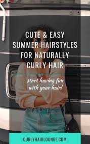 It's long enough to put up, yet short enough that you don't need a ton of time to plan hairstyles for girls with medium hair like this are quite easy to do and maintain. Cute And Easy Summer Hairstyles For Naturally Curly Hair