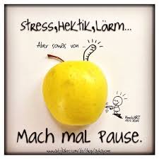 Stress Hektik Larm Mach Mal Pause Und Gonn Dir Nen Snack Sketch Art Kunst V Stress Lustig Susse Spruche Liebevolle Spruche