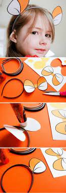 Diy Winnie The Pooh Ears Piglet Ears Tigger Ears Winnie The Pooh Ears Diy Halloween Costumes Winnie The Pooh Costume