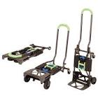 Shifter Multi-position Folding Hand Truck and Cart Green 12222PBG1E Cosco