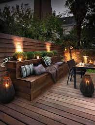 Cool 33 Stylish Outdoor Lighting Designs Ideas For Backyard More At Https Homyfeed Com 2019 03 3 Terrace Garden Design Backyard Patio Designs Backyard Patio