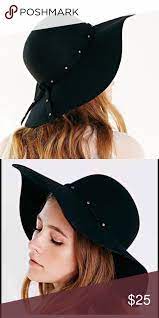 Urban Outfitters Ecote Black Floppy Hat Black Floppy Hat Floppy Hat Urban Outfitters Accessories