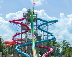 Image of Six Flags Hurricane Harbor water park in New York City