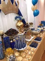 King Boy Baby Shower Themes Elegant Royal Prince Baby Shower Dessert Table Www Naiep Com Royalty Baby Shower Prince Baby Shower Royal Baby Shower Boy