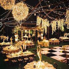 25 Incredible Wedding Lighting Decoration Ideas On A Budget Outdoor Wedding Decorations Garden Wedding Reception Outdoor Wedding