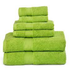 Buy top selling products like nestwell™ hygro solid bath towel in green and mps turkish cotton bath towels light bl (set of 6). Our Best Towels Deals Towel Set Lime Green Towels Lime Green Bathrooms
