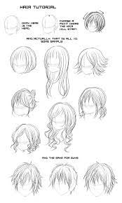 Drawing anime in 12 different anime style : Pin By Susan Sanders On Manga Anime Drawing Tutorials Anime Drawing Styles How To Draw Hair Manga Hair