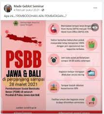 Hanya saja, diperkirakan sentimen tersebut bersifat jangka pendek. Cek Fakta Psbb Jawa Bali Diperpanjang Hingga 28 Maret Ini Faktanya