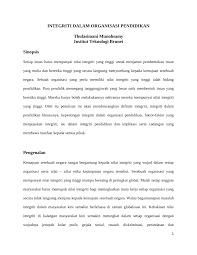 Ayat alkitab tentang merendahkan diri. Pdf Integriti Dalam Organisasi Pendidikan