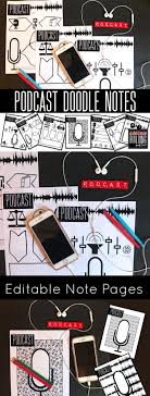 Podcast Listening Worksheets Tools For Implementing Podcasts In The Classroom Podcasts Middle School Literature Classroom