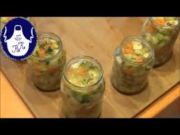 Zucchinisalat Im Glas Einfach Lecker Vorrat Fur Winter Selbstversorger Rezept Youtube
