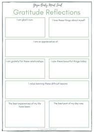 How Gratitude Abundance Help Us Get Unstuck Free Gratitude Reflections Sheet Courtney Johannesen Yoga Wellness Gratitude Journal Prompts Gratitude Journal Gratitude