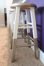 Black And Gold Bar Stools Australia Gold Dipped Bar Stools Turquoise Painted Furniture Painted Stools Painted Bar Stools