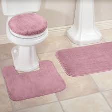 And the bath rugs comes in a large and small design that fits the floor space in your main bathroom or guest room. 3 Pc Pink Dusty Rose Bath Rug Set Bathroom Mat Contour Rug Toilet Lid Cover Pink Bathroom Rugs Bathroom Rug Sets Contour Rug