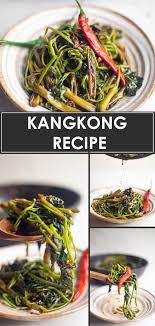 Vegan Adobong Kangkong Simply Bakings Recipe Kangkong Recipe Recipes Filipino Vegetable Dishes