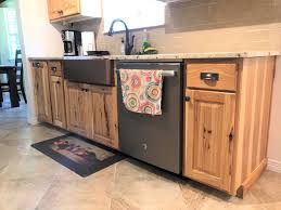 Hickory offers a bold, energetic look, with plenty of color changes and strong grain patterns. Rustic Kitchen Remodel With Hickory Custom Cabinets Buck The Builder