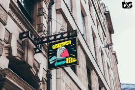 Free Street Bulding Signs Mockup Https Freepsdmock Up Com Free Street Bulding Signs Mockup Buldingmocku Sign Mockup Mockup Free Download Free Logo Mockup
