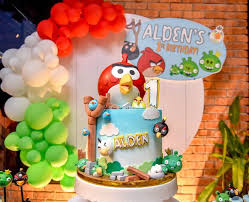 Angry Birds Birthday Party Kara S Party Ideas Bird Birthday Parties Angry Birds Birthday Cake Bird Birthday