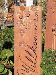 Edelrost Sichtschutz Und Sichtschutzwande Angels Garden Dekoshop In 2020 Edelrost Sichtschutzwande Sichtschutz Garten