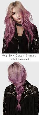 This one's not technically a temporary hair dye, but a coloring conditioner that injects a bold new shade into your hair with every wash. Haare Selber Farben Mit Den One Day Colorista Farb Sprays Von L Oreal Paris Das Musst Ihr Beachten Haarfarben Haare Selber Farben Rosa Haare