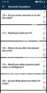 Use these 164 great first date questions to ignite fun, and unexpected conversations. First Date Questions For Android Apk Download