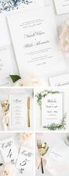 Classic Script Wedding Invitation Collection Classic Wedding Invitations Wedding Invitations Simple Classic Script Wedding Invitations