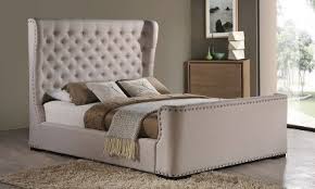 And, there aren't queen size so, we attached a full size headboard and footboard. Gabriella Queen Size Upholstered Bed Queen Upholstered Bed Upholstered Beds Fabric Sleigh Bed