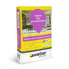 WFP 25 PEGAMENTO WEBER FLEX PORCELANATO X 25 KG (64)