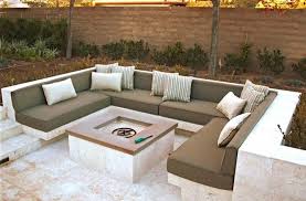 Outdoor sectional with fire pit. Outdoor Sectional Fire Pit Upholstered Seating Outdoor Sectional Fire Pit Upholstered Seating Information In 2020 Fire Pit Seating Fire Pit Backyard Outdoor Fire Pit