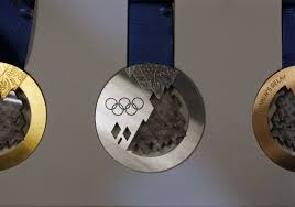 On the obverse, a winged goddess holding laurel branches in both hands, arms raised. Sochi Unveils Patchwork Quilt Design Of Medals For 2014 Winter Olympics The Blade