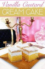 Vanilla Custard Cream Cake Croatian Kremsnita Better Baking Bible Recipe Custard Cream Cake Easy Holiday Desserts Cake