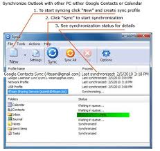 Synchronizing Outlook Between Computers Now Made Easy With Sync2 Powerful Microsoft Outlook Synch Outlook Calendar Microsoft Exchange Server Microsoft Outlook